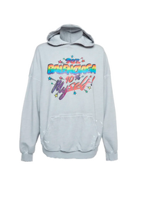 Balenciaga HOODED 90/10 VINTAGE WITHE/WHITE