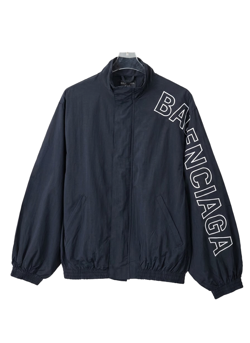 Balenciaga BALENCIAGA JACKET LIGHT TRACK NYLON BLACK