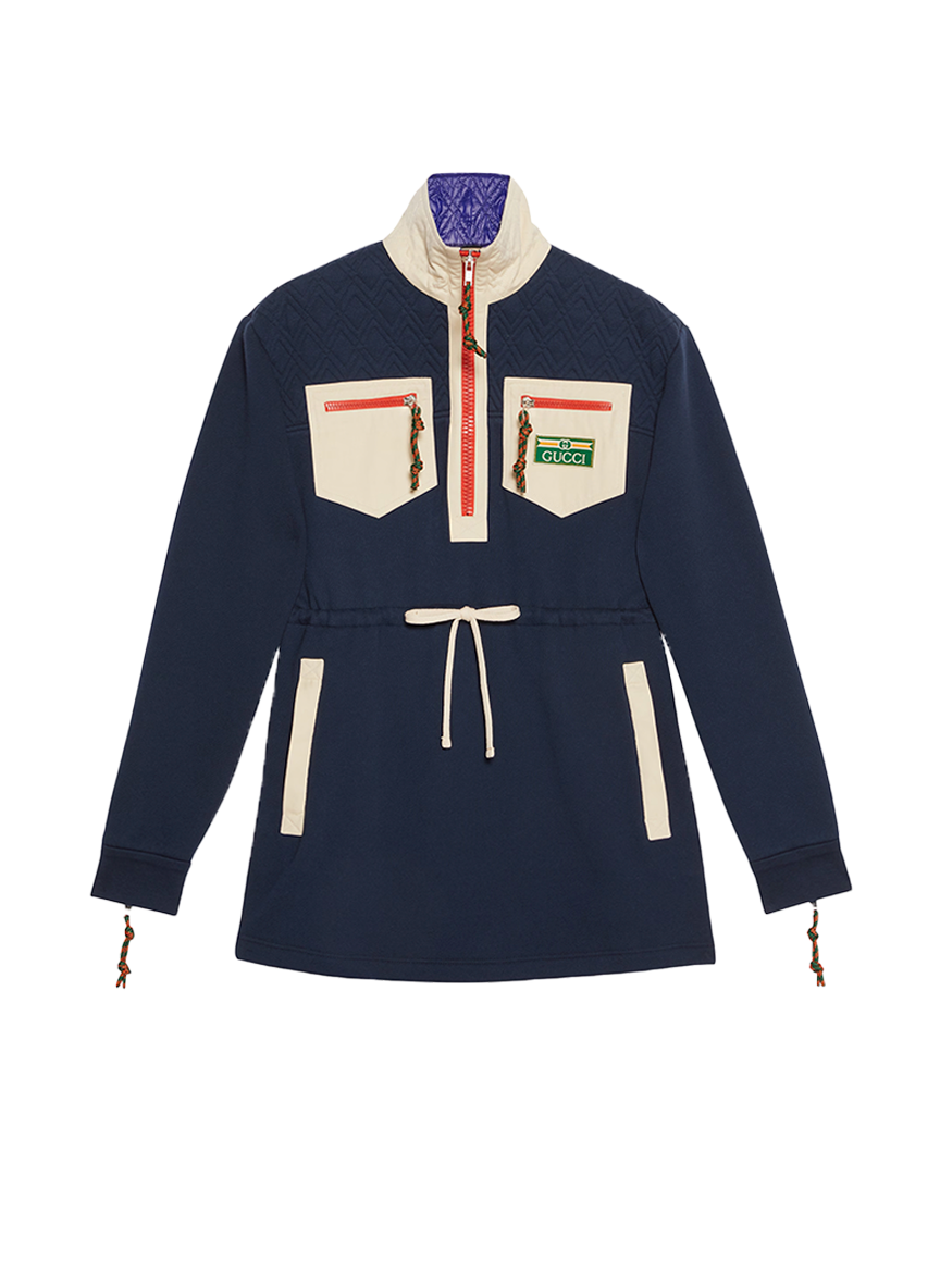Gucci GUCCI TECHNICAL JERSEY ANORAK