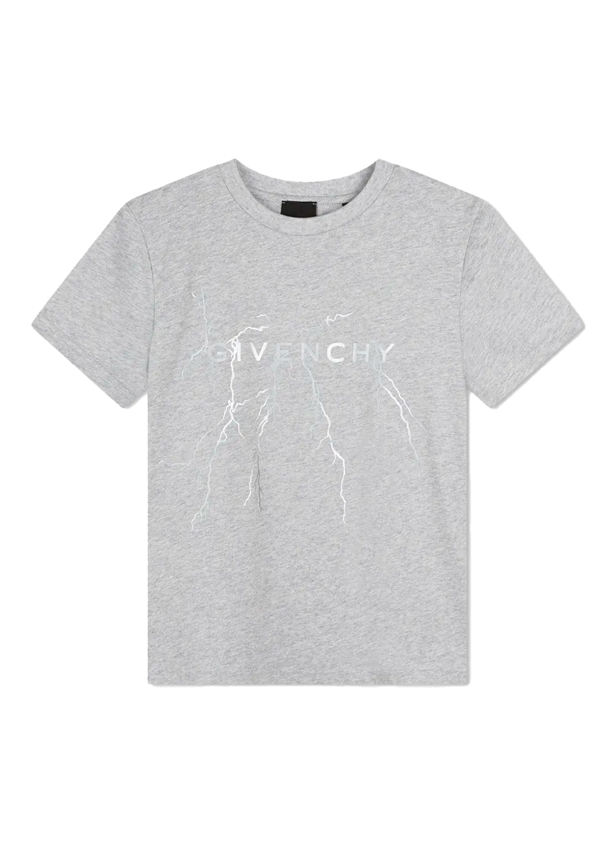 Givenchy GIVENCHY THUNDER TSHIRT SHORT SLEEVE GREY
