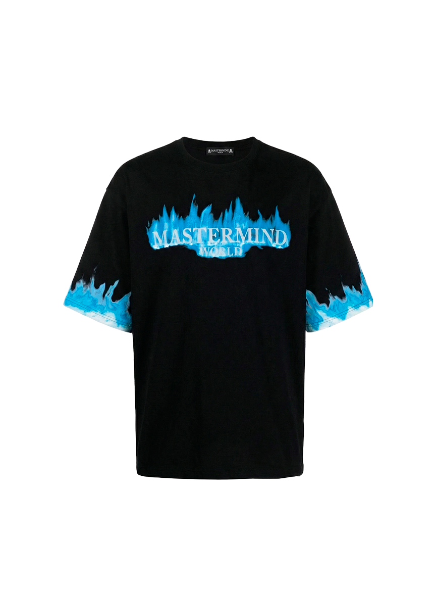 MasterMind MASTERMIND WORLD MAN BLACK T-SHIRTS &amp; TANK TOPS_BLUE