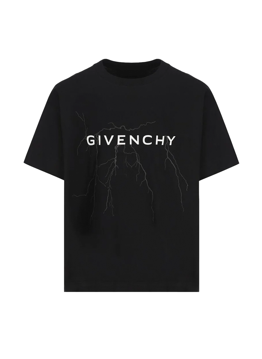 Givenchy GIVENCHY THUNDER TSHIRT SHORT SLEEVE BLACK