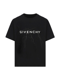 Givenchy GIVENCHY THUNDER TSHIRT SHORT SLEEVE BLACK