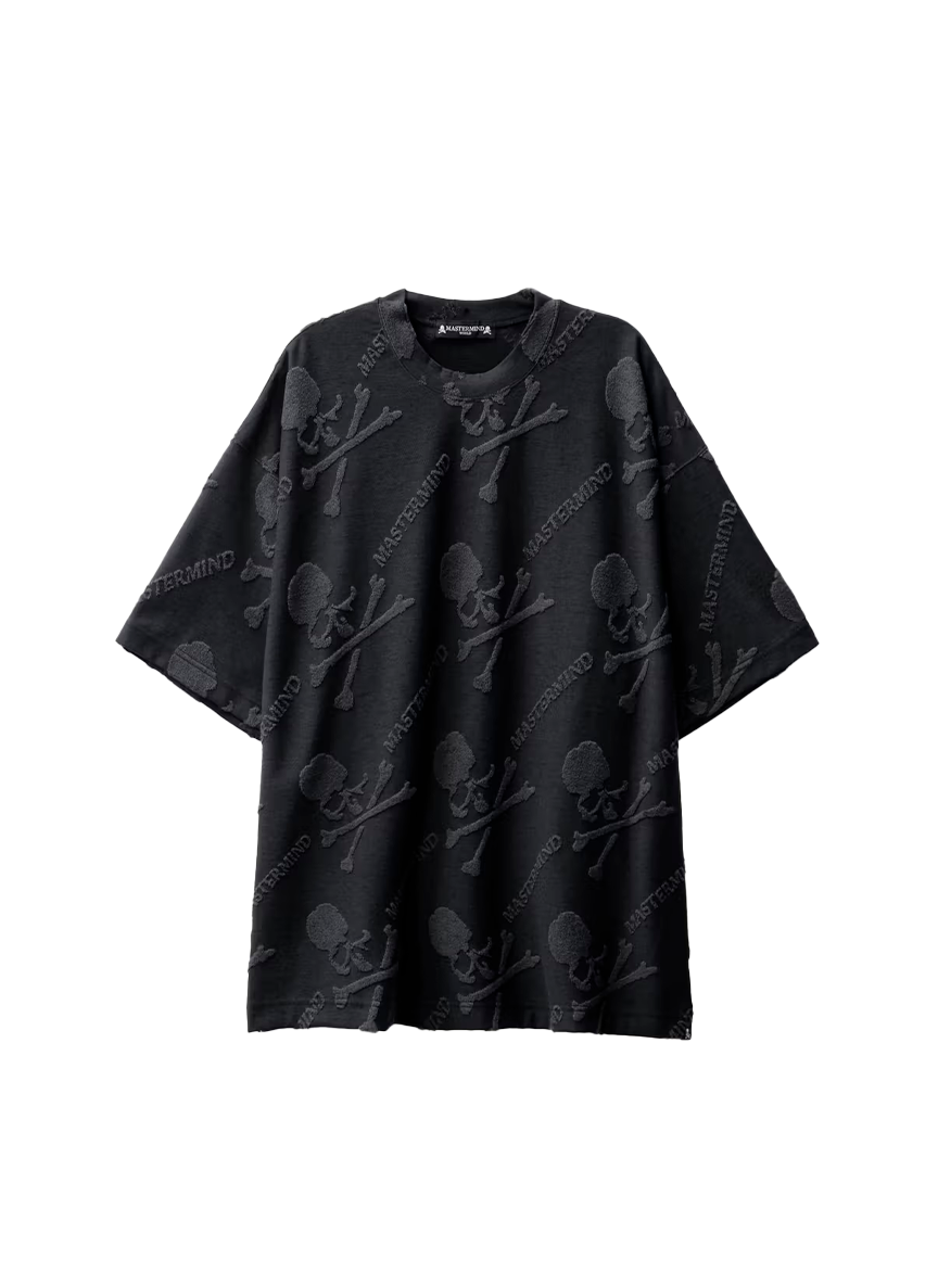 MasterMind MASTERMIND WORLD - PILE MONOGRAM OVERSIZED T-SHIRT