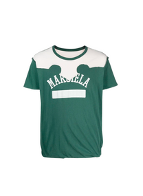 Maison Margiela MAISON MARGIELA DÉCORTIQUÉ T-SHIRT GREEN