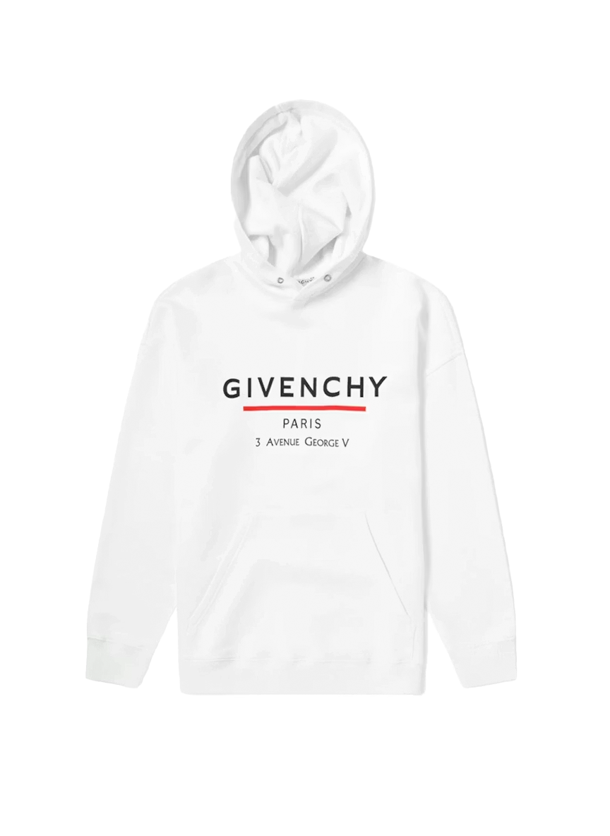 Givenchy ADDRESS LOGO HOODIE