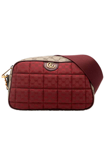 Gucci CROSSBODY BAG GG MIGNON/DOLL.PIG/GG SUP/NS M BORD/N.GRA/B.EB/N.GR
