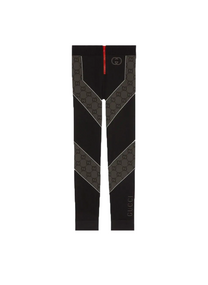 Gucci LEGGINGS POLYAMIDE JERSEY JACQ BLACK/GREY