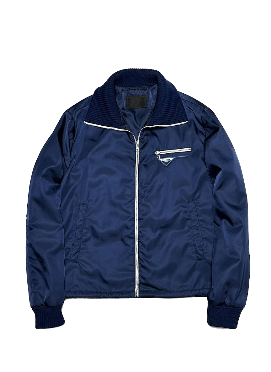 Prada PRADA NYLON BOMBER JACKET MEN'S TECHNICAL SLIM FIT