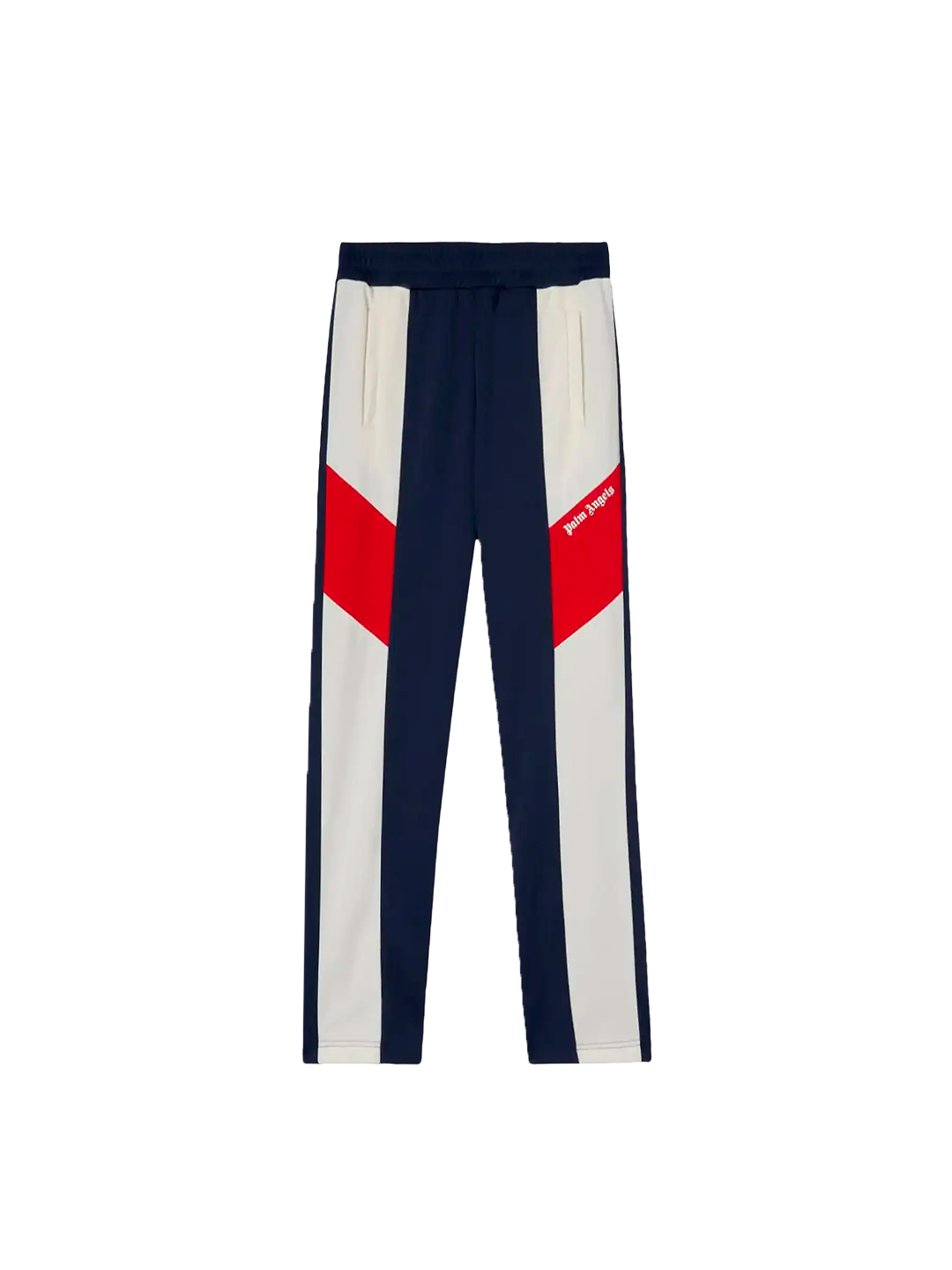 Palm Angels V COLORBLOCK TRACK PANTS NAVY BLUE WHIT PALM ANGELS