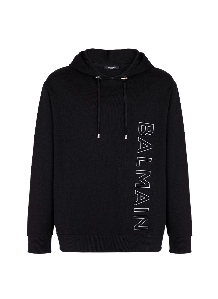 Balmain BALMAIN KIDS LOGO-EMBOSSED CREWNECK SWEATSHIRT