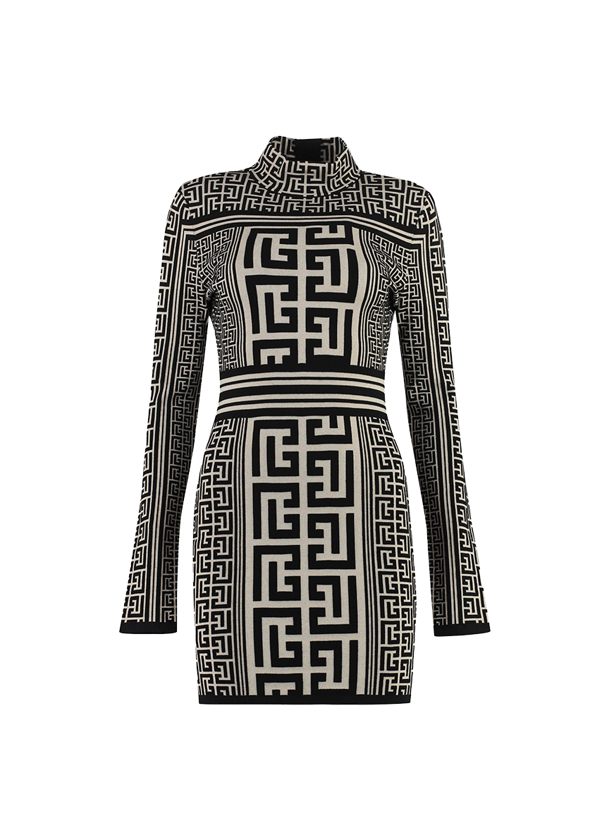 Balmain BALMAIN DRESSES | BLACK WOMEN'S SHEATH DRESS