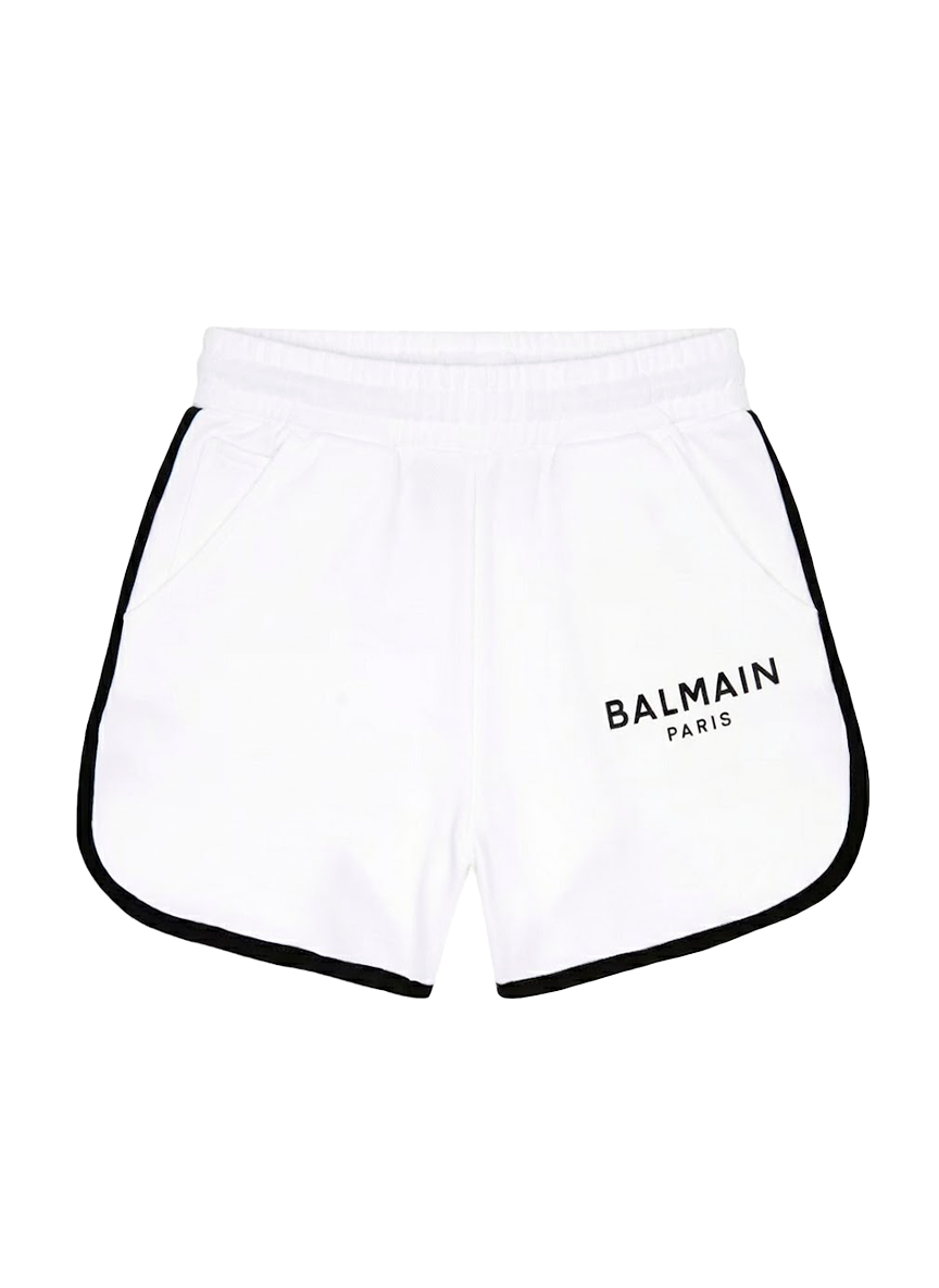 Balmain SHORTS BALMAIN DE ALGODÓN CON LOGO