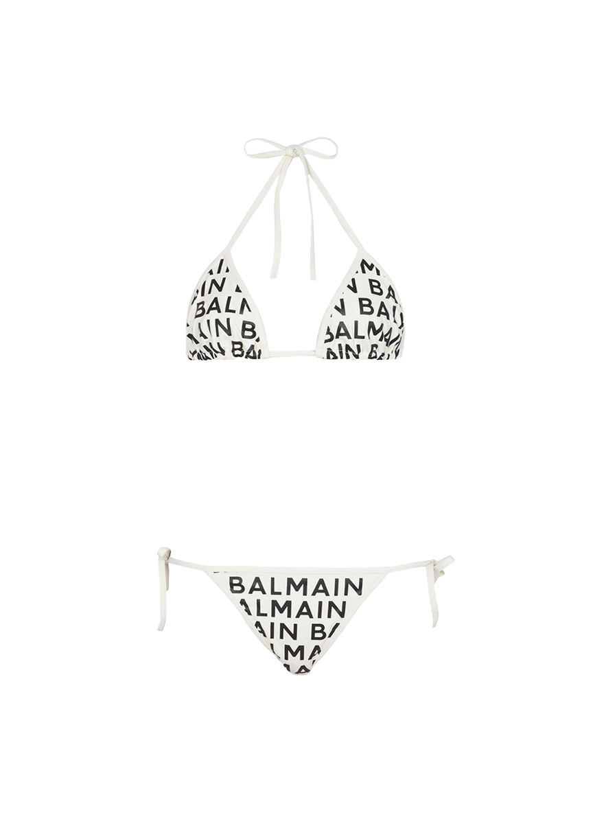 Balmain BALMAIN SWIMSUIT WHITE
