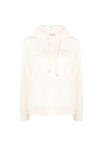 Lanvin LANVIN EMBROIDERED CLASSIC LOGO WHITE