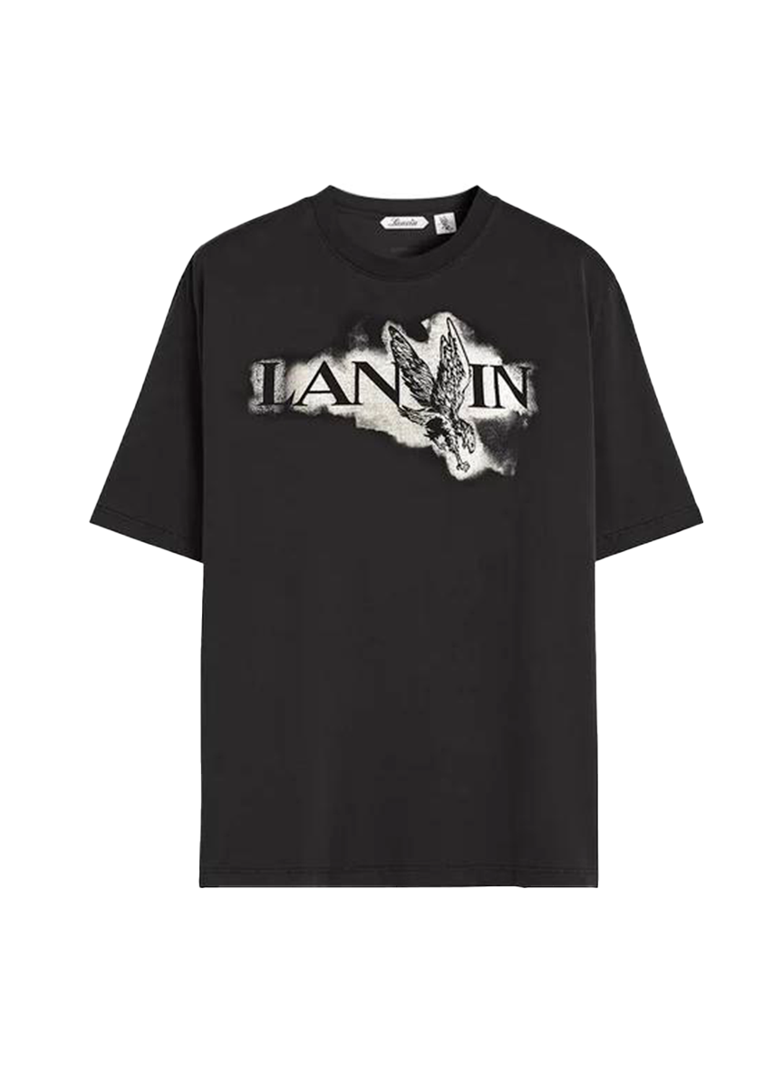 Lanvin LANVIN X FUTURE CLASSIC EAGLE T SHIRT BLACK