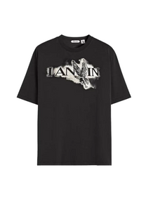 Lanvin LANVIN X FUTURE CLASSIC EAGLE T SHIRT BLACK