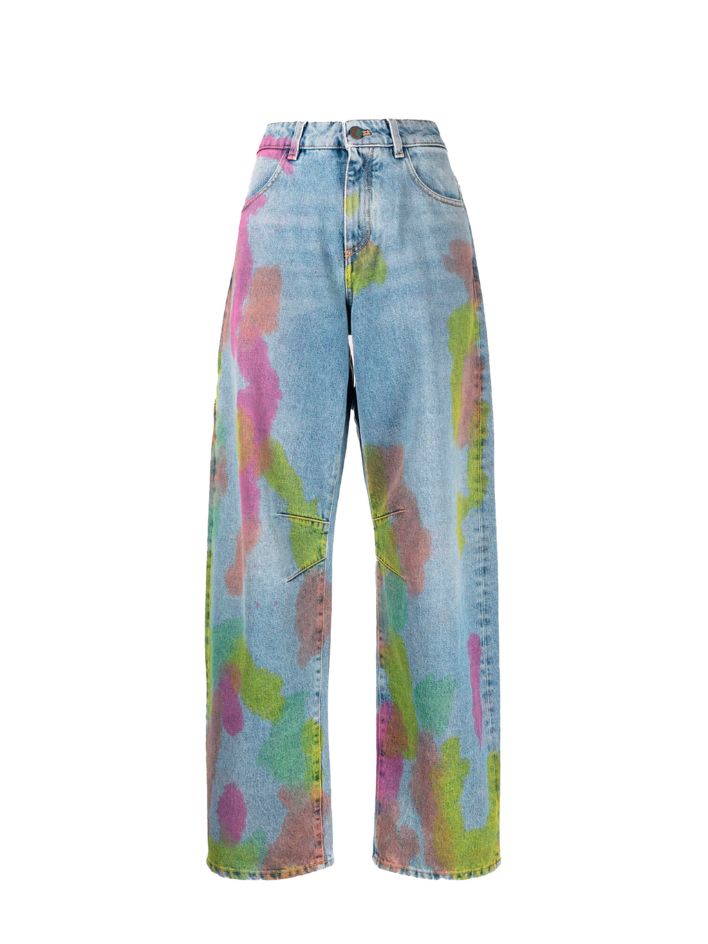 Palm Angels TIE DYE CARROT 5 PKTS LIGHT BLUE MUL PALM ANGELS