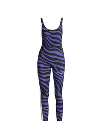 Palm Angels ZEBRA PRINT LOGO PALM ANGELS TRAINING JUMPS