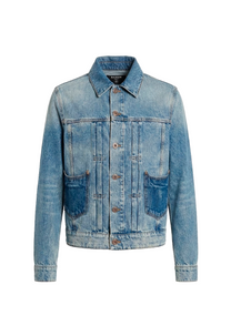 Balmain BALMAIN - CHAQUETA DE JEAN AZUL