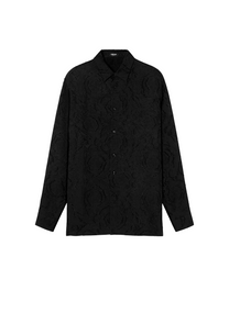 Amiri CAMISA NEGRA OLGRAFICA AMIRI MANGA LARGA