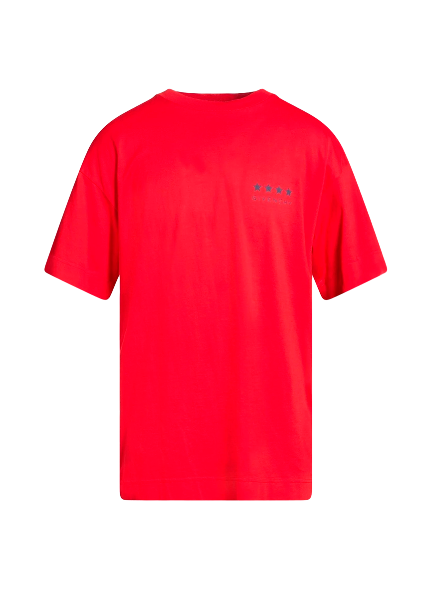 Givenchy RED STAR GENERAL T SHIRT
