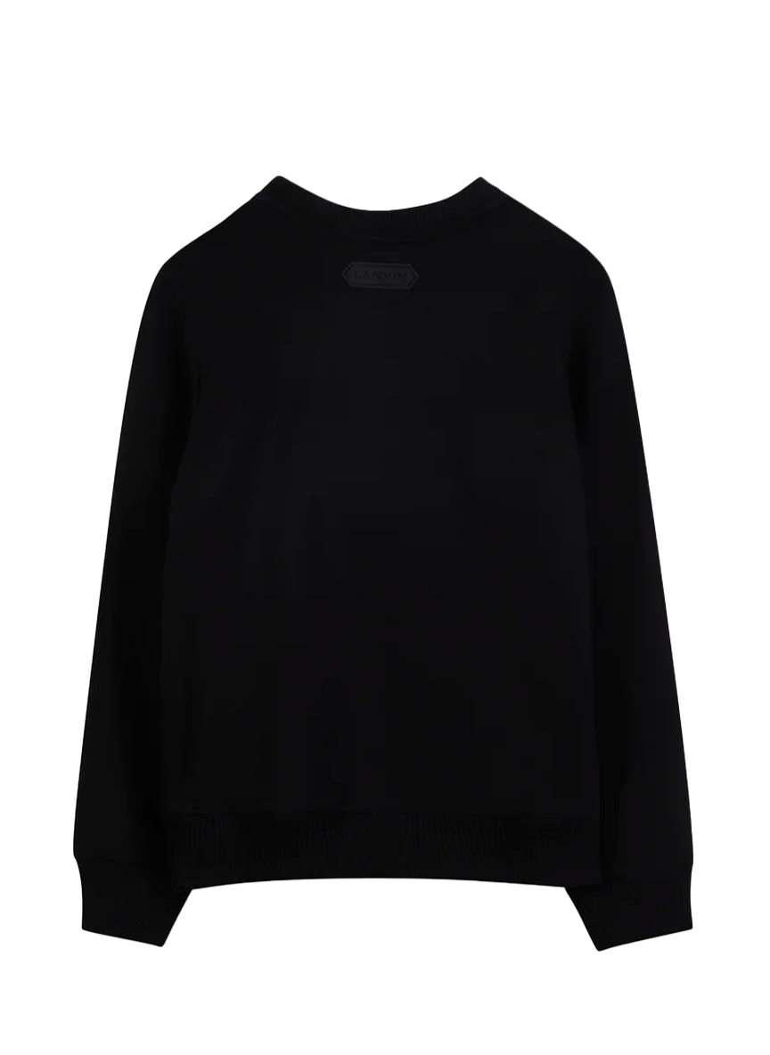 Lanvin LANVIN X FUTURE UNISEX LOOSE-FIT PRINTED SWEATSHIRT