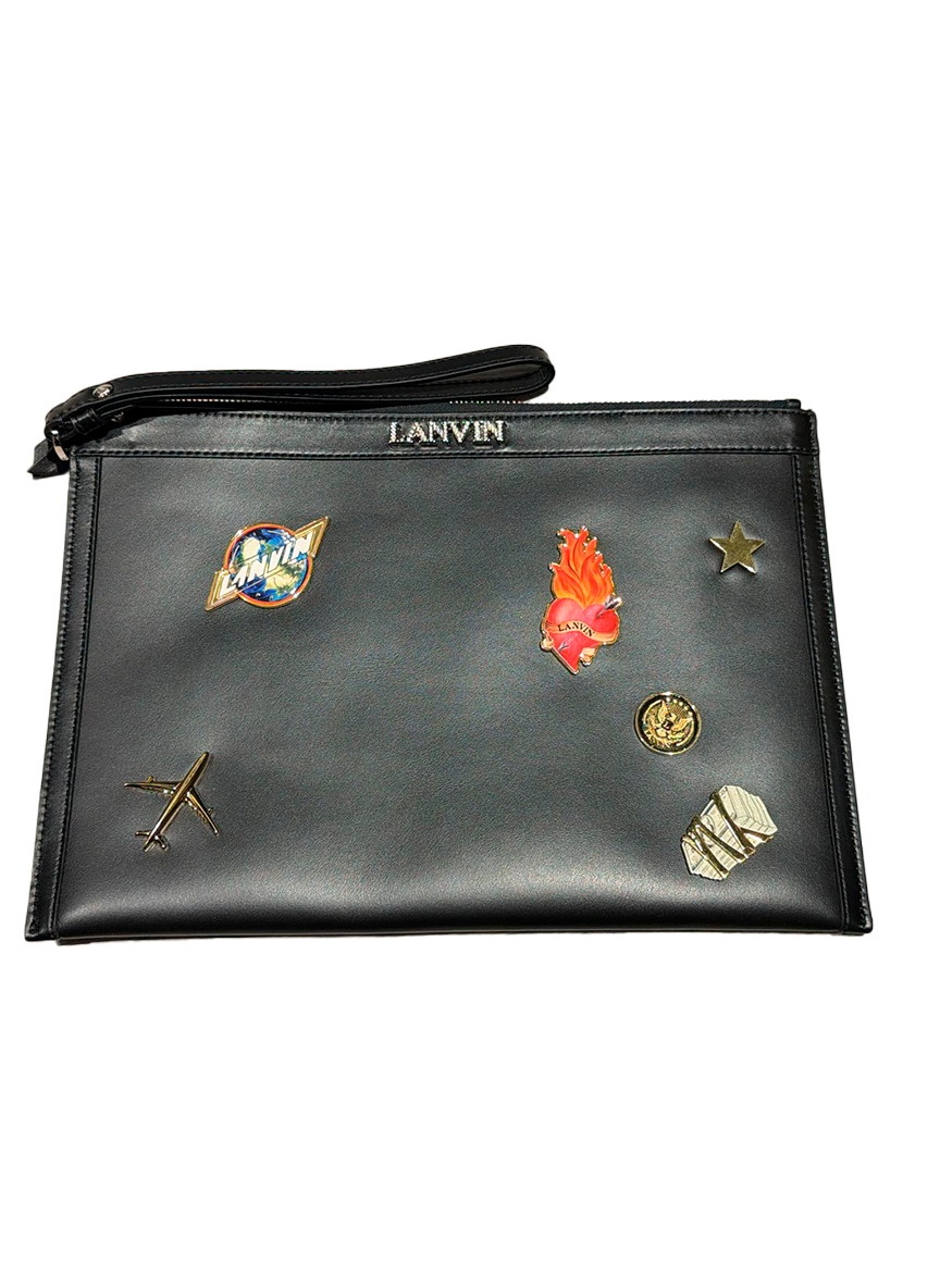 Lanvin CARPET MULTICOLOR FLAT ZIPPED