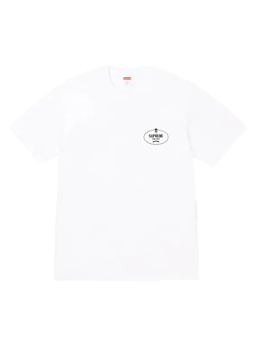 Supreme SUPREME CREST TEE WHITE