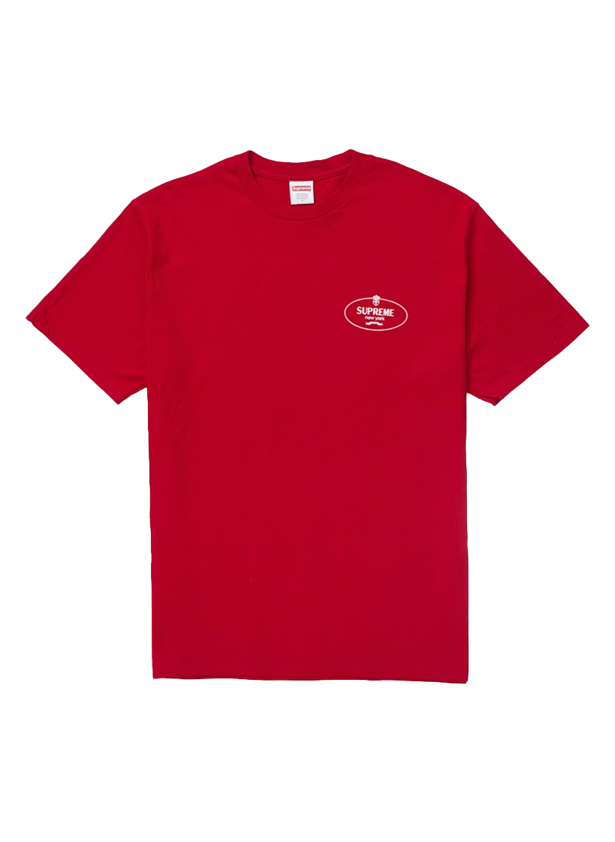 Supreme SUPREME CREST TEE RED