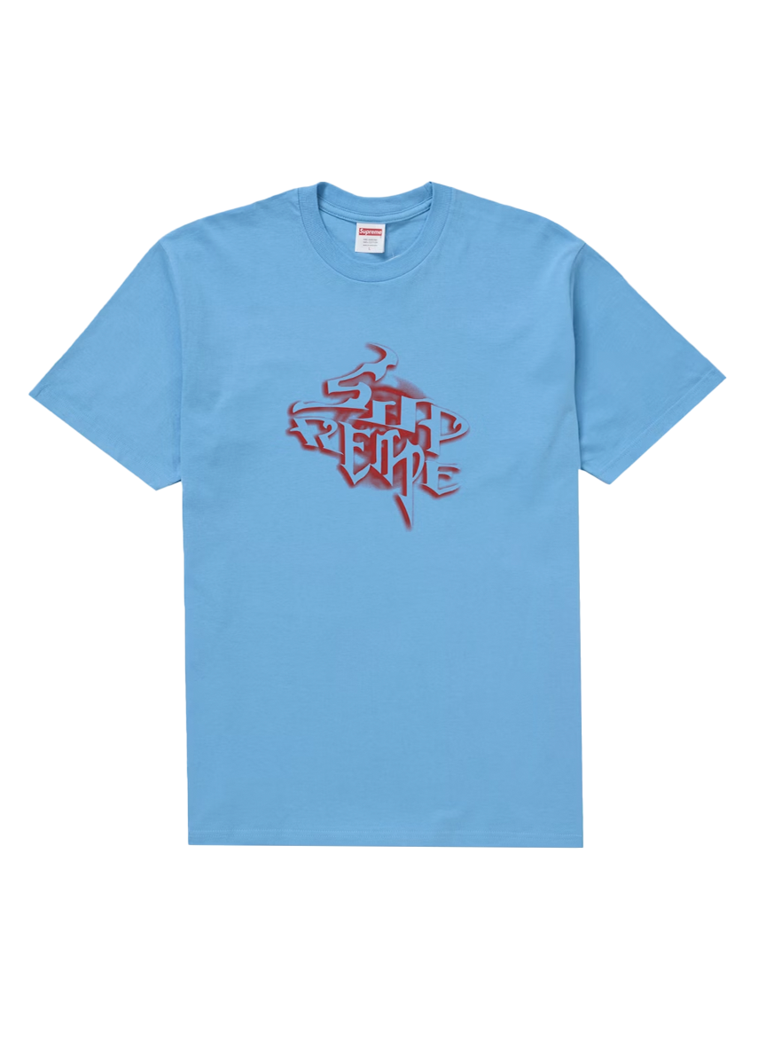 Supreme SUPREME SMOKE TEE BLUE