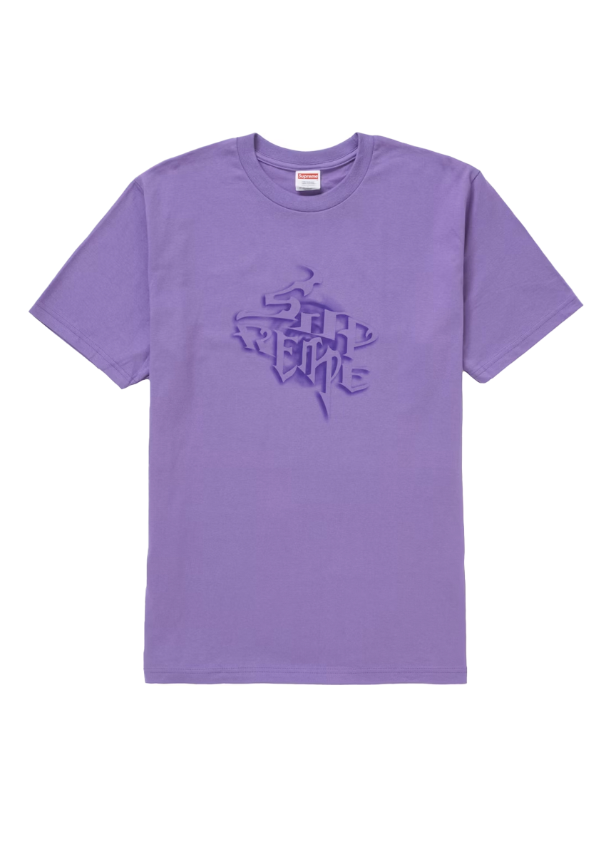 Supreme SUPREME SMOKE TEE PURPLE