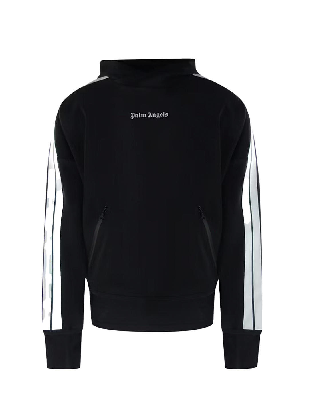 Palm Angels PERFORMANCE HOODY BLACK WHITE PALM ANGELS
