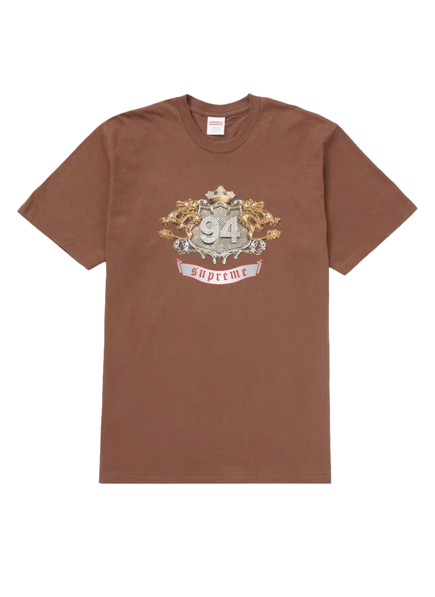 Supreme SUPREME DIAMONDS TEE BROWN