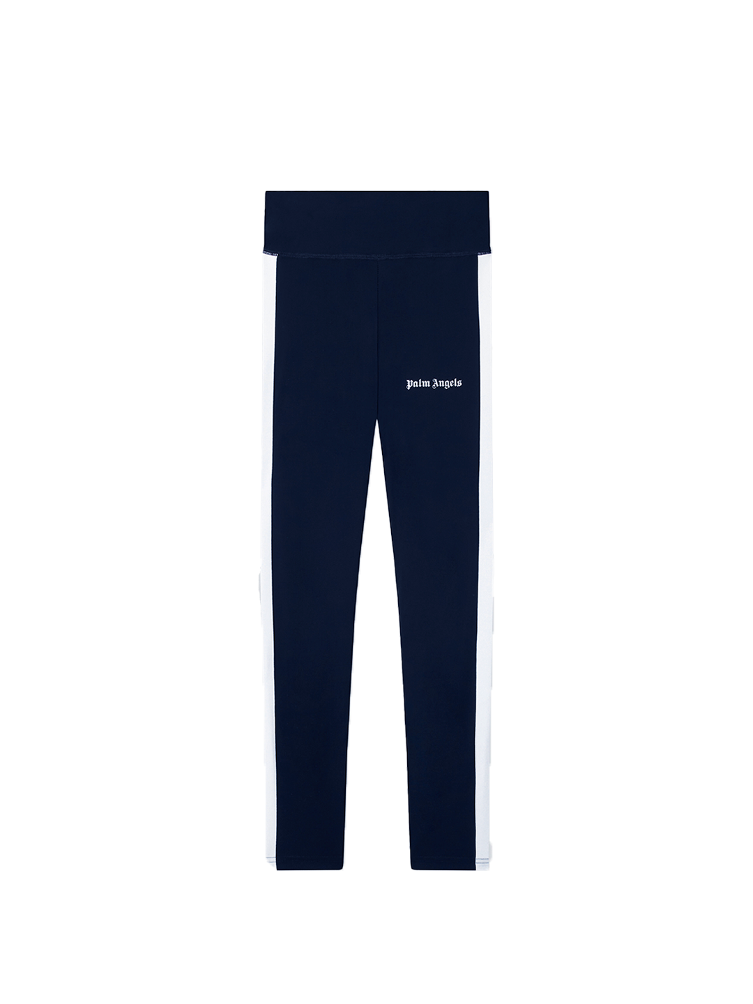 Palm Angels TRAINING TRACK LEGGINS DARK GRAY WHITE PALM ANGELS