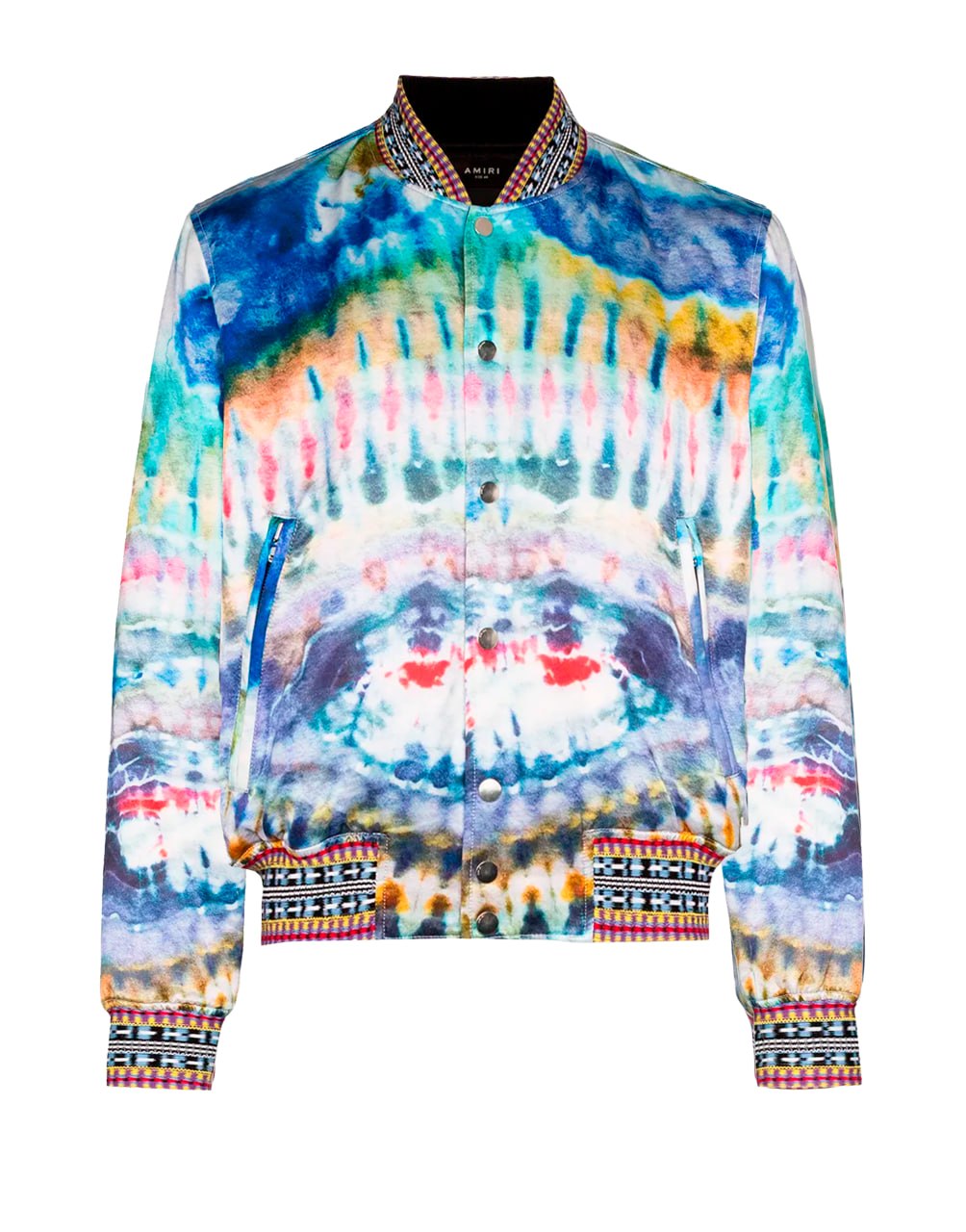 AMIRI JACKET MULTICOLORED TIE-DYE BOMBER JACKE