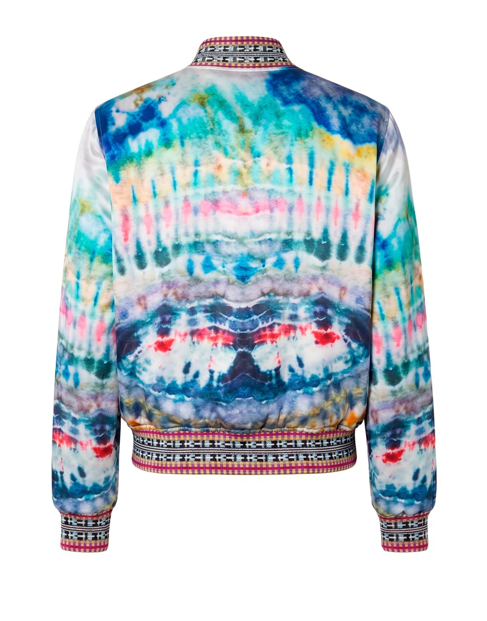 AMIRI JACKET MULTICOLORED TIE-DYE BOMBER JACKE