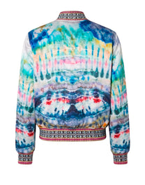 AMIRI JACKET MULTICOLORED TIE-DYE BOMBER JACKE