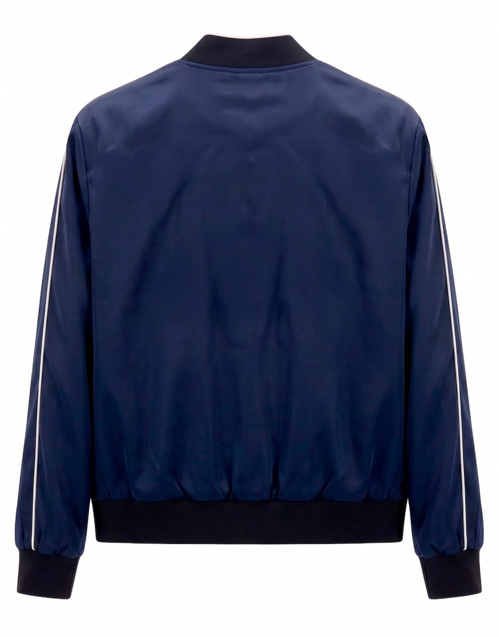 CHAQUETA DEPORTIVA JOHNNY DE AMIRI EN COLOR AZUL CON BORDADO DE LOGO ESTILO WESTERN