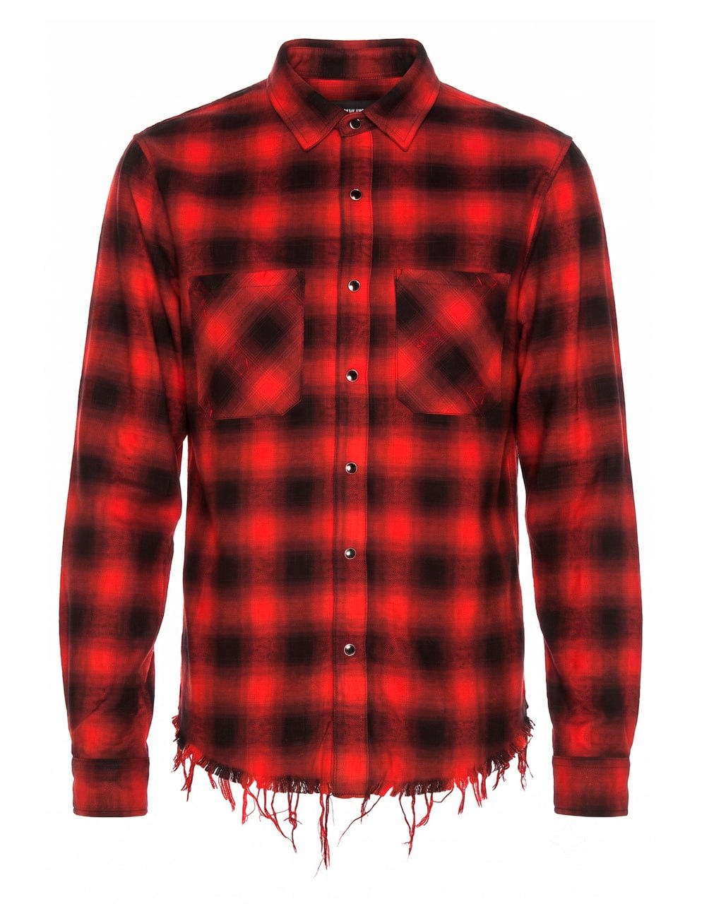 AMIRI APPLIQUE FLANNEL