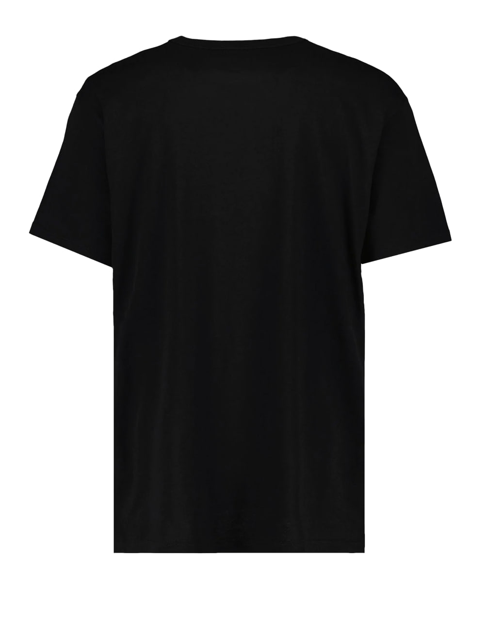 ALEXANDER MCQUEEN SOLARIZED SKULL GRAPHIC T-SHIRT IN BLACK