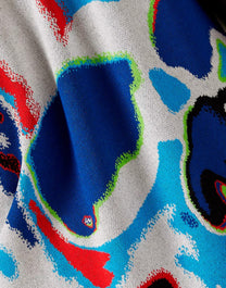 ALEXANDER MCQUEEN SWEATER CON MOTIVO SKULL GRAFFITI