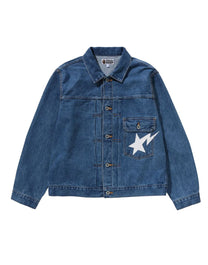 BAPE A BATHING APE TYPE 1 JACKET DENIM