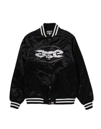 BAPE APE RELAXED FIT NYLON VARSITY JACKET