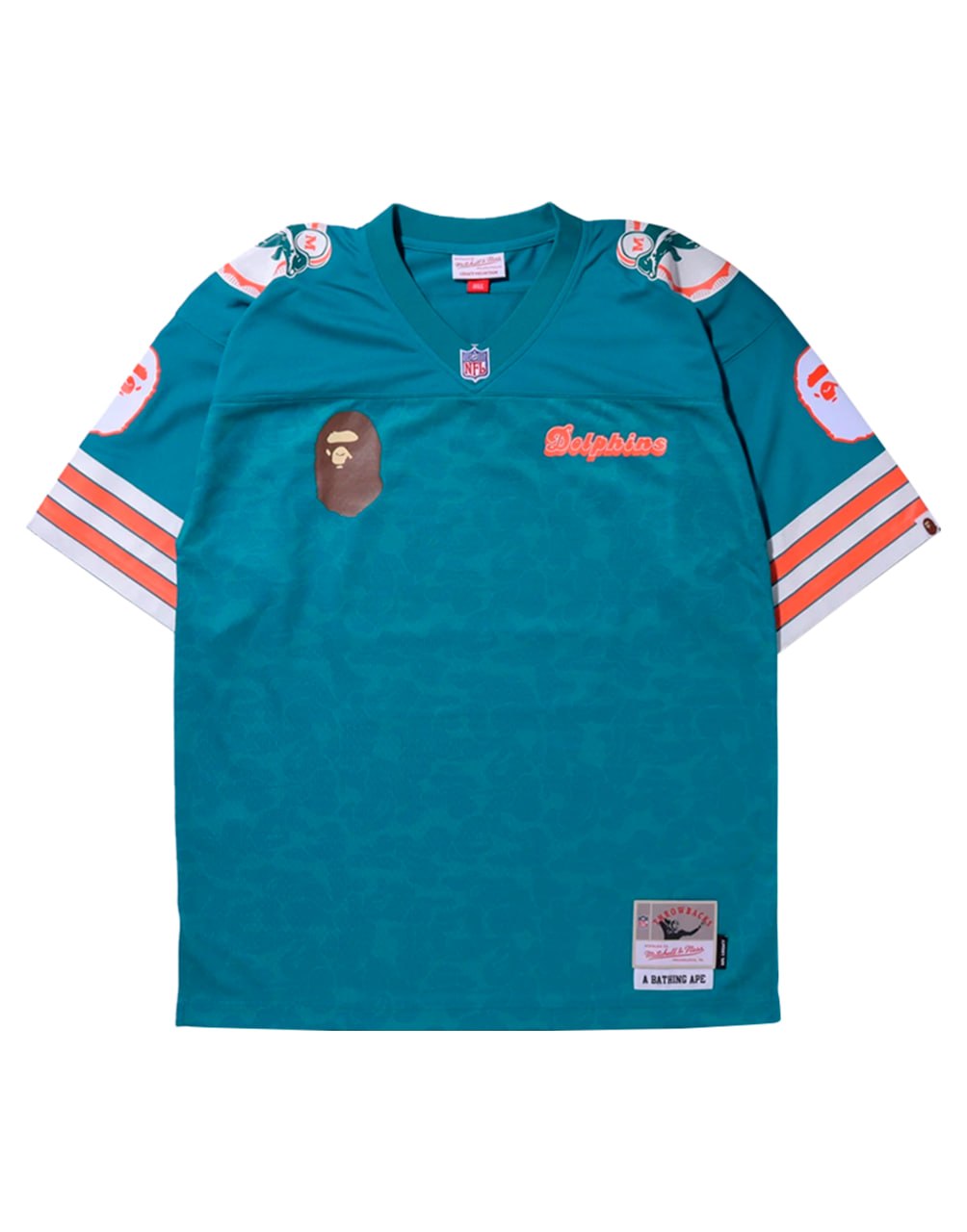 BATHING APE "BAPE" MIAMI DOLPHINS