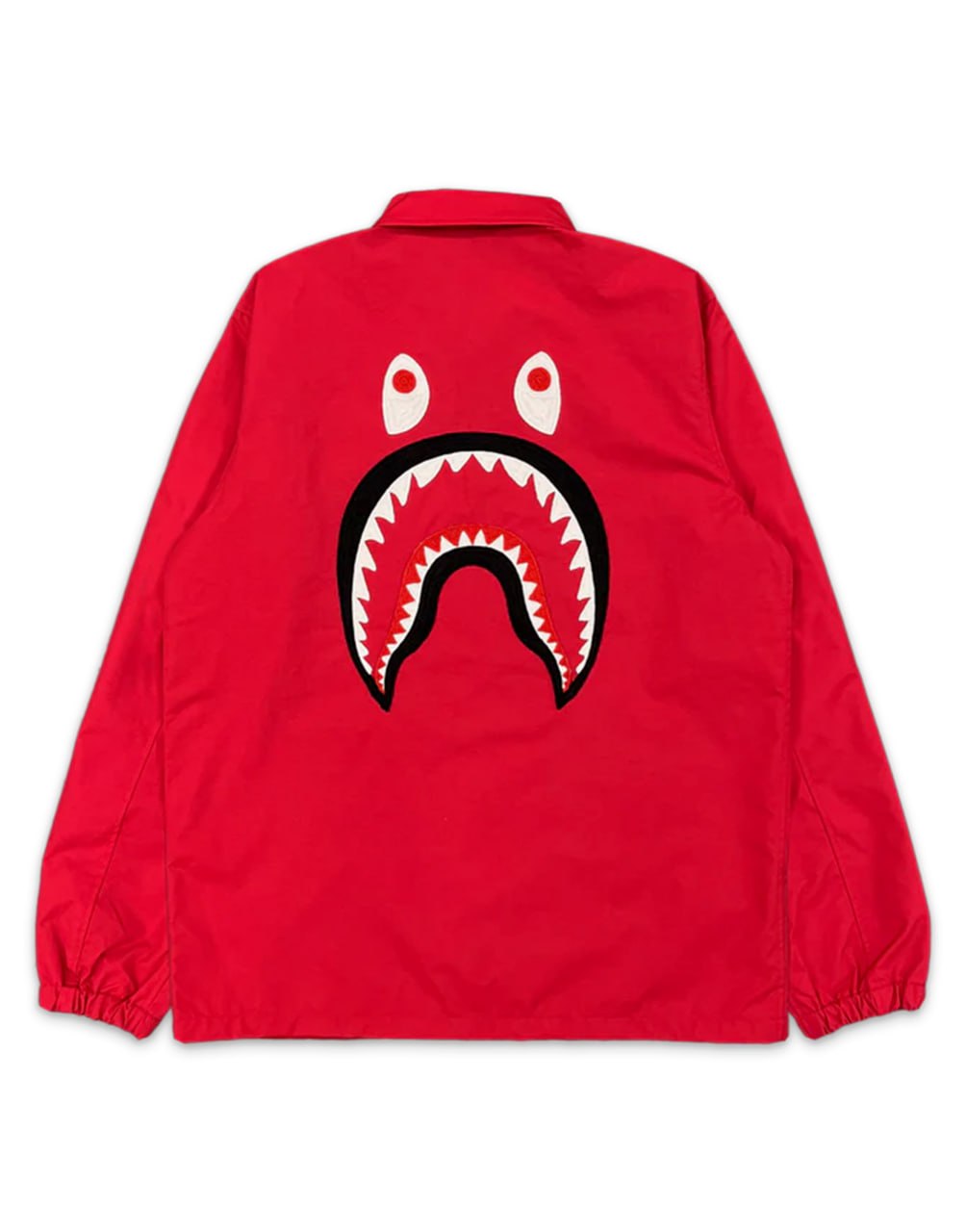 A BATHING APE21FW BAPE SHARK COACH JACKET
