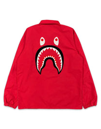 A BATHING APE21FW BAPE SHARK COACH JACKET