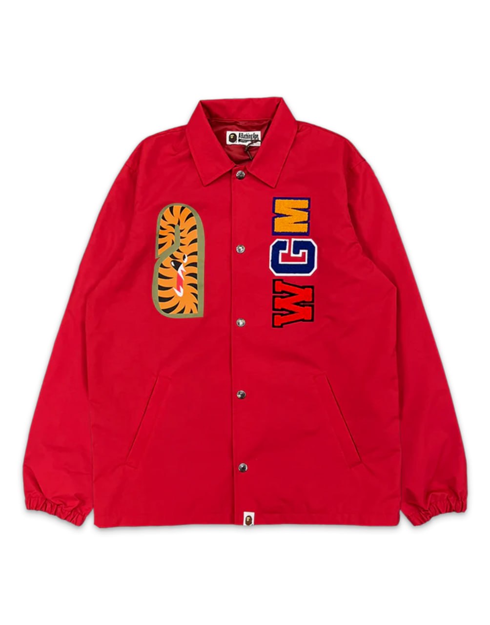 A BATHING APE21FW BAPE SHARK COACH JACKET