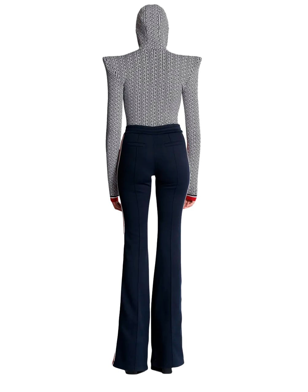 BALMAIN PANTS | BLACK MEN'S CASUAL PANTS