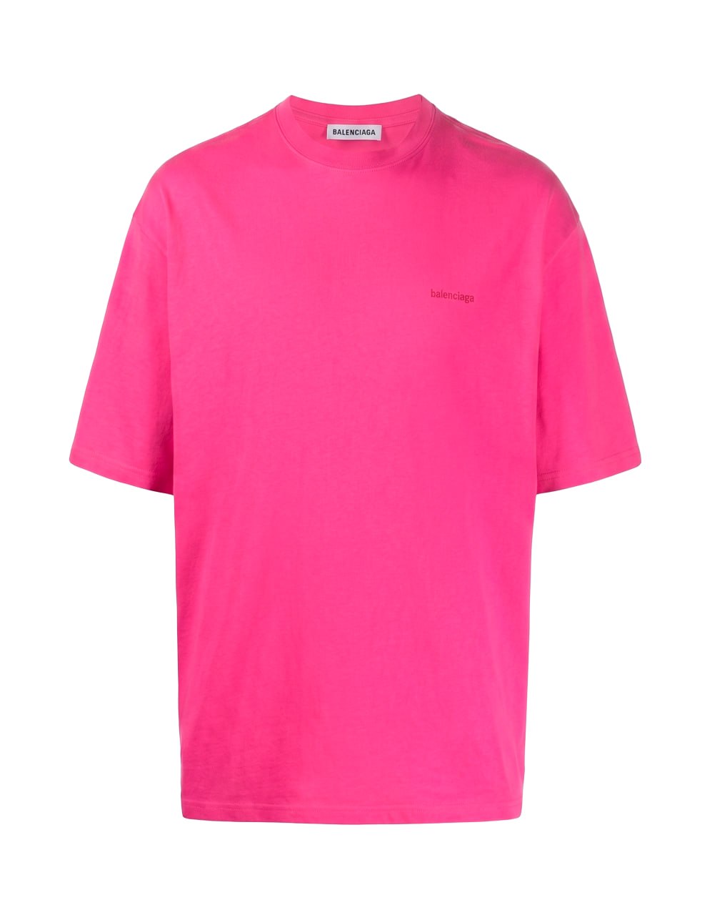 COPYRIGHT T SHIRT BALENCIAGA VINTAGE JERSEY PINK